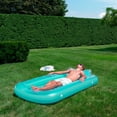 thumbnail image 4 of Swimline Original Inflatable Suntan Tub Float with Adjustable Shade, Mint, 4 of 11