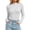 White, variant on Fnooota Women's Thermal Tops, Stretchy Mock Neck Long Sleeve Slim Fit Layering Undershirts Khaki Size S-2XL