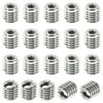 thumbnail image 1 of Unique Bargains Adaptateurs de Filetage Manchon Réducteur Écrou 20 Pcs M5x0.8 Mâle à M2.5x0.45 Femelle Réparation Insert Écrou 5mm, 1 of 7