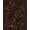 Black, Pattern 1, variant on ODIKA 8'x10' Washable Area Rug Black Autumn Botanical Nightscape Whimsical Foliage with Celestial Accents for Dining Room, Large Office, Lounge, Non-Slip Chair-Friendly Mat