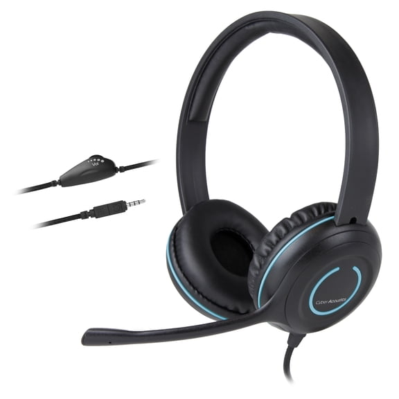 Cyber Acoustics AC-5002 Headset - Stereo - Mini-phone - Wired