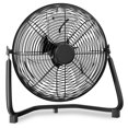thumbnail image 1 of mollie Ventilador de alta velocidad de 14 pulgadas, ventilador de piso de garaje de metal resistente con 3 velocidades de inclinación ajustable, circulador de aire silencioso portátil para el hogar, d, 1 of 5
