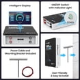 thumbnail image 5 of VATRER POWER 48V 100AH LiFePO4 Battery, 5.12kWh Grade A Cells Wall Mounted Lithium Battery with 100A BMS & LED Monitor, Up to 6000+ Deep Cycle &10-Year Lifetime for Off-Grid, Energy Storage System, 5 of 8