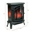 thumbnail image 7 of FLAME&SHADE Portable Freestanding Electric Fireplace Stove Heater with Remote, 24", 7 of 7