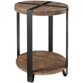 thumbnail image 1 of Alaterre Modesto Table d'Appoint Ronde, Naturel Rustique, 1 of 3