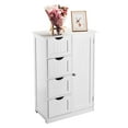 thumbnail image 3 of Winado Bathroom Storage Cabinet with 4 Drawers & Single Door White, 3 of 14