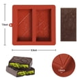 thumbnail image 2 of Molde para barras de chocolate UWILLION Deep Dubai Pistacho Silicone, 2 of 7