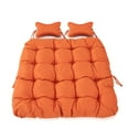 thumbnail image 5 of LeisureMod Wicker 2 Person Double Folding Hanging Egg Swing Cushion, 5 of 8