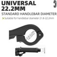 thumbnail image 5 of Extremo De Manillar De Bicicleta De Montaña, 22,2 Mm, Extremo De Barra De Bicicleta, Agarre De Manillar De Nailon, Fácil De Instalar, Diseño Ergonómico, Bicicleta De Montaña De Carretera, 5 of 5