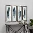 thumbnail image 2 of Uttermost Feathered Beauty Contemporary Fir Wood Prints - Multi-Color (Set of 4), 2 of 3