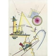 thumbnail image 2 of Wassily Kandinsky 18x24 Gold Ornate Framed and Double Matted Museum Art Print Titled - Delicate Mind (Delicate Soul) (1925), 2 of 4