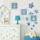thumbnail image 4 of Arte De Pared 3d Tema Del Océano Decoración De Pared De Playa Arte De Pared 3D Con Estrella De Mar Concha Arena Dólar Vintage Playa Hogar Baño Decoración ANGGREK Otros, 4 of 7