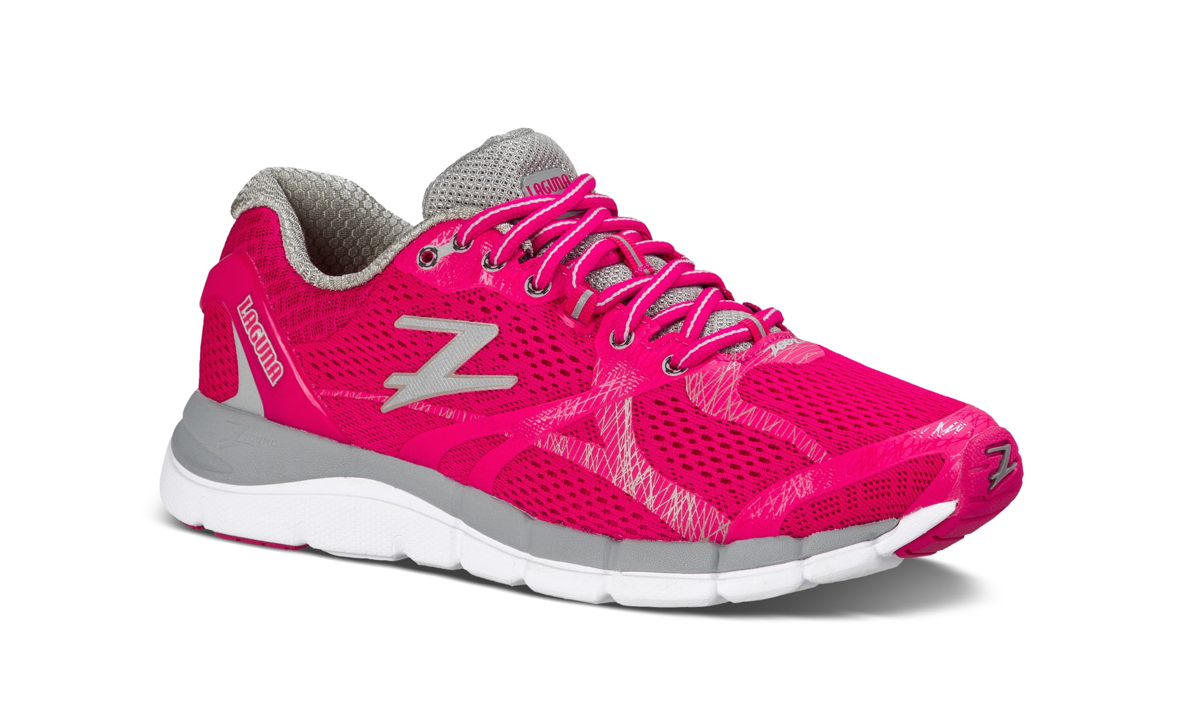 Zoot Women's Laguna Running Shoe, Punch/Grey, 6.5 B US