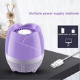 thumbnail image 2 of Mosquito Killer Light Catalyst Mosquito Killer Lamp USB Household Fly Repellent Led Mosquito Killer Lamp Purple (Color: Purple), 2 of 5
