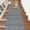 Gray #6, variant on Non-Slip Stair Treads | Indoor Carpet Stair Mats with Reusable Adhesive | Anti-Slip Rug Runner for Kids, Elders & Pets | Easy to Clean & Cut to Fit | 55x19cm