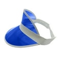 thumbnail image 3 of Nicky Bigs Novelties Clear Colored Plastic Sun Visors Hat - Casino Dealer Poker - Beach Sunhat Tennis Golf Visor for Women, 3 of 8