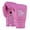 Pink, variant on Ring Pro Sports Aura-100 Series Boxing Glove Made of Genuine Cowhide Leather for Boxing & MMA - Pink 14 oz