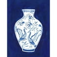 thumbnail image 3 of Isabelle Z 12x14 Black Modern Framed Museum Art Print Titled - Indgio Porcelain Vase II, 3 of 5
