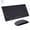 Black, variant on Mini Wireless Keyboard And Mouse Set Waterproof 2.4G For Mac Apple PC Computer