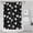 White-2, variant on Halloween Shower Curtain with Ghosts and Pumpkins, 72x72 Inch Spooky Bathroom Decor - Black Orange Waterproof Fabric with Hooks for Halloween Party