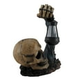 thumbnail image 6 of Taotanxi Halloween Decorative,Realistic Skeleton Skull Statue Home Decor, Skull Lantern Light, Outdoor Garden Decor for Porch Patio Yard, Skeleton Statue Collectible Gifts, 6 of 7