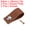 Brown Silver, variant on Unique Bargains Leather Drawer Pulls Furniture Handles Drawer Knobs Pulls Brown Silver