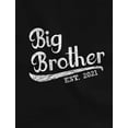 thumbnail image 4 of Gift for Big Brother 2021 Siblings Boys Toddler Jersey T-Shirt 2T Blue, 4 of 5