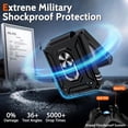 thumbnail image 2 of Funda ATUMP Galaxy Z Flip 5, grado militar, soporte giratorio 360°, 2 of 9