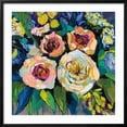 thumbnail image 2 of Art.com Peony Garden Art Print by Jeanette Vertentes, Black Frame Wall Art, 29" x 29", 2 of 5