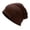 78# Brown, variant on Lightweight Cotton Beanie, Breathable Thin Sleep Hats for Running Cycling Hiking Fishing Red