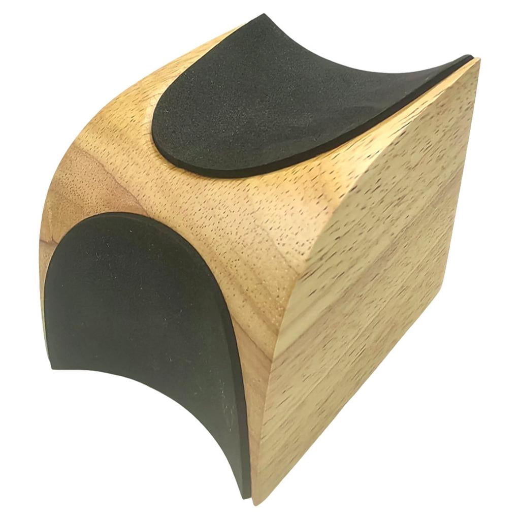 Yihuala Multifuntional Wood Guitar Neck Stand Neck Stabilizing Aid for Quick String Replacement on Electric Bass Guitars