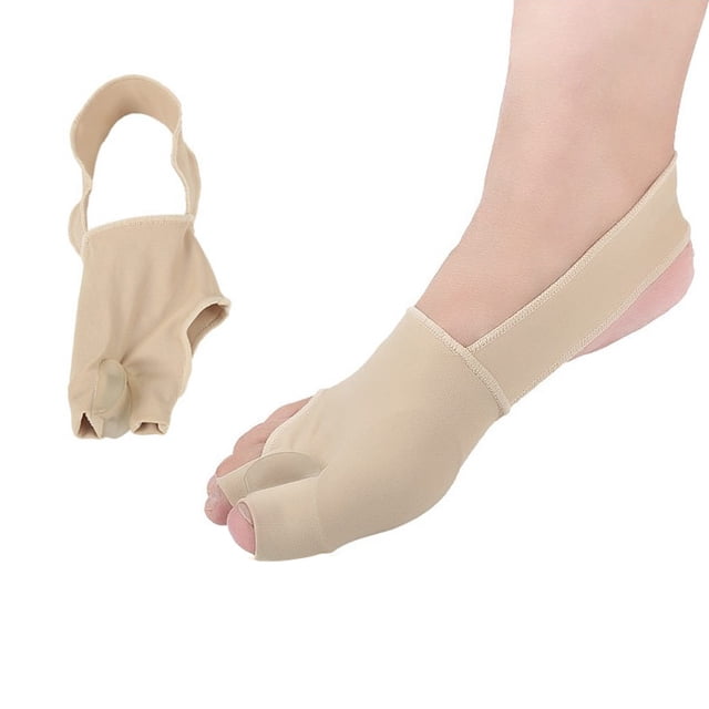 Corrector de hallux valgus de silicona corrector de valgo del dedo gordo del pie separador de dedos del pie hueso del pie grande