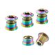 thumbnail image 1 of Soidarity Tornillo de aleación para bicicletas de 4 piezas, tornillos universales para fijación de bicicletas, tornillos de rueda de cadena, piezas de Ciclismo Tipo 20 Soidarity OD025072-20, 1 of 6