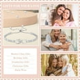 thumbnail image 3 of Infinity Bracelets for Women Adjustable Zircon Bracelet Anniversary Gifts, 3 of 5