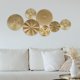 thumbnail image 4 of IDEANATEGRATE 1Jgo De Pared En Metal Dorado Con Circular Para Y, 4 of 6