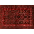 thumbnail image 1 of Ahgly Company Indoor Rectangle Persian Orange Traditional Area Rugs, 5' x 7', 1 of 1