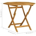 thumbnail image 3 of 5 Piece Patio Dining Set Solid Teak Wood Modern Furniture Set, 3 of 12