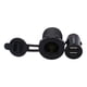 thumbnail image 3 of Riwesomey Enchufe de encendedor automático de Metal 12-24V Dual USB tapa impermeable a prueba de polvo protección contra sobrecorriente motocicleta RV Vehículos, repuestos y accesorios Mis Riwesomey VI016773-00B, 3 of 6
