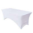 thumbnail image 1 of 4FT6FT  elastic table cover cocktail table cover conference wedding banquet rectangular table cover elastic tablecloth, 1 of 6