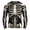 Black, variant on WAYUTE Halloween Mens T-Shirts Skeleton Graphic Tee Long Sleeve Casual Party Daily Streetwear Crew Neck T Shirts for Man,M