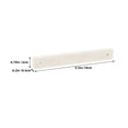 thumbnail image 2 of Milisten Brake Pad Bike Replacement Exercise Bike Brake Pad Wool Felt 4Pcs 5.50X0.79X0.20in, 2 of 8