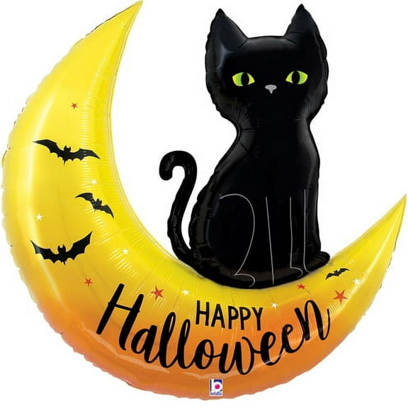 Halloween Moon 41" Balloon, 1ct