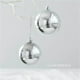 thumbnail image 4 of Bolas de plata claras grandes de 15 cm para decoración de árboles de Navidad, adornos para bodas, fiestas de Navidad para Año Nuevo 2023, decoración del hogar, regalo de Navidad, 4 of 5