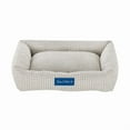 thumbnail image 4 of Sam's Pets Arlo® Small Brown Bolster Plaid Dog Bed, 4 of 5