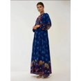 thumbnail image 4 of Printed Long Sleeve Viscose Maxi Dress, 4 of 7