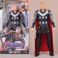 thumbnail image 2 of Figuras de acción de los vengadores de Marvel, muñecos de superhéroes de Pvc de 30cm, Endgame, Capitán justicia, sonido Led, regalo para niños, 2 of 5