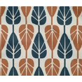 thumbnail image 4 of oneOone Cotton Flex Rust Brown Fabric Leaves Block Sewing Craft Projects Fabric Prints By Yard 40 Inch Wide, 4 of 4