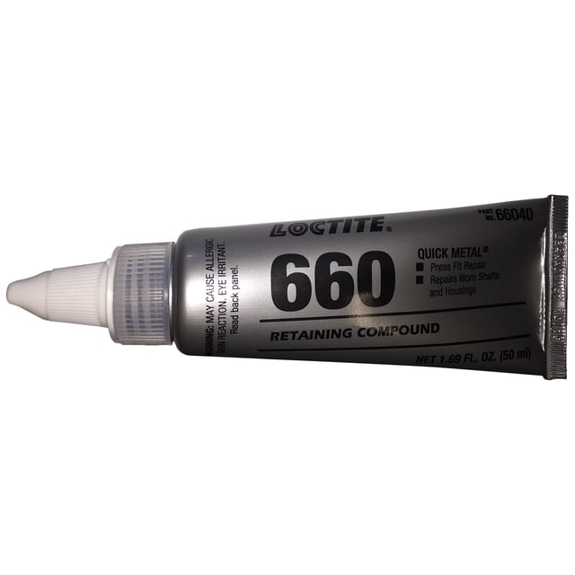 Compuesto retenedor Loctite 660 50 ml plateado