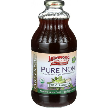 Lakewood Organic Noni Juice - Pure - 32 oz (Best Organic Noni Juice)