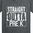 thumbnail image 4 of Inktastic Straight Outta Pre-k Youth T-Shirt, 4 of 5